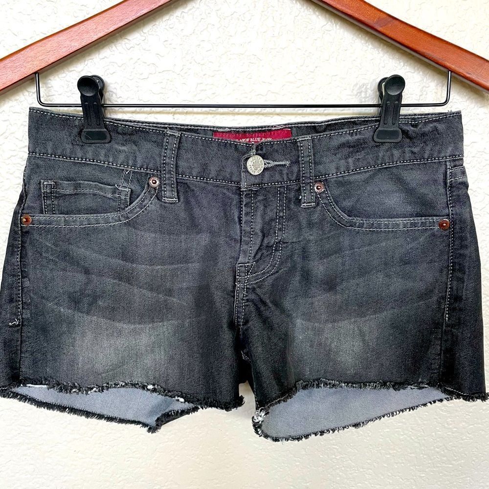 Lucky Brand Gray Denim Cutoff Jean Shorts 00 / 24